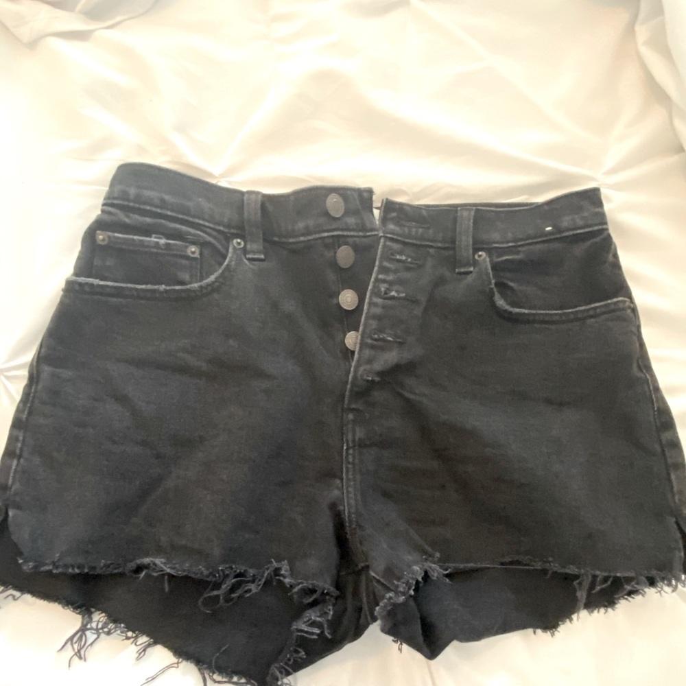 Abercrombie high rise shorts